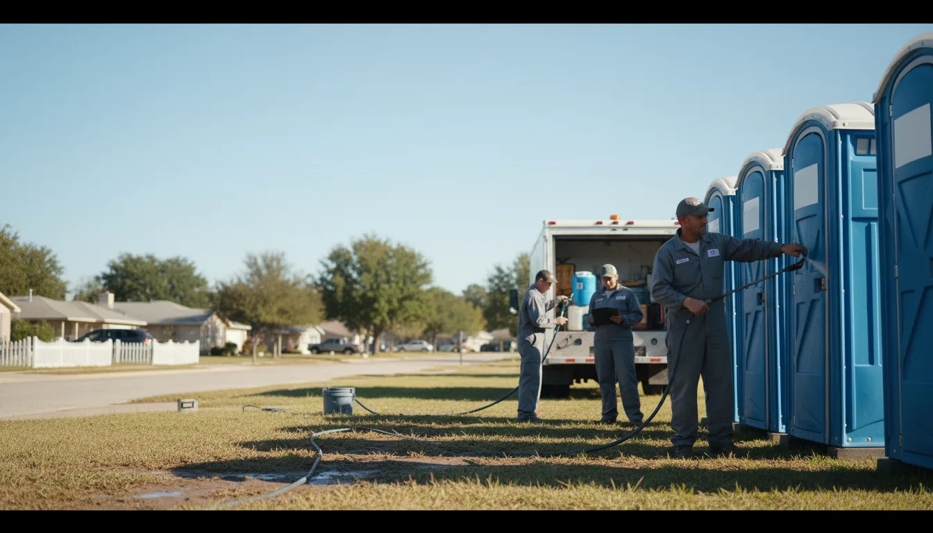 Long-Term Portable Toilet Rental in Earlsboro, OK near me